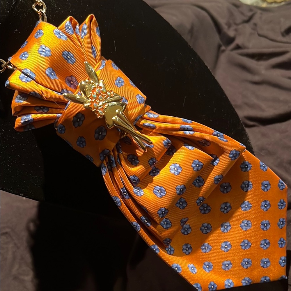 Orange Floral Women's Accessory